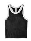Bari Bra Ribbed Racerback Tank