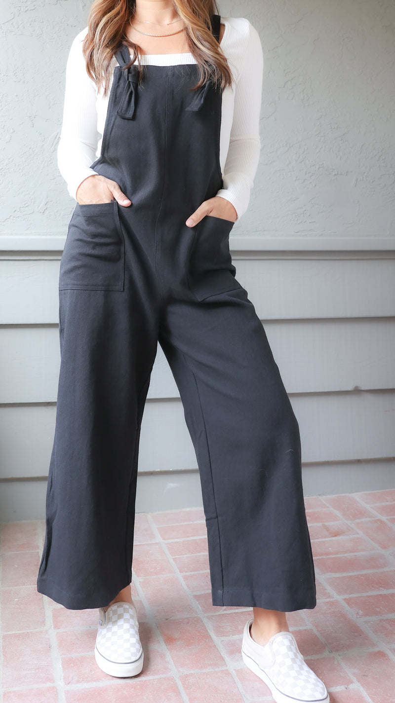 Relaxed Fit Wide Leg Jumpsuit