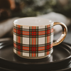 Red Plaid Coffee Mug
