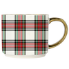 Red Plaid Coffee Mug