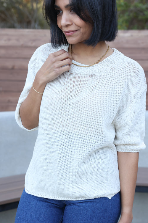 Crew Neck Sweater | Oatmeal