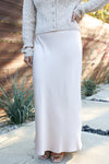 Crepe Maxi Skirt