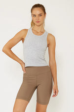 Bari Bra Ribbed Racerback Tank
