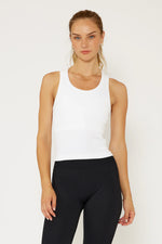 Bari Bra Ribbed Racerback Tank